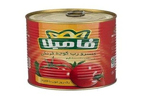 قیمت خرید رب گوجه فامیلا + فروش ویژه